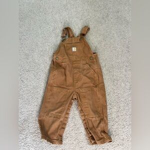 Carhartt Kids Tan Overalls